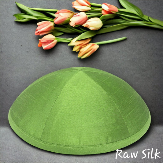 Raw Silk Skullcap
