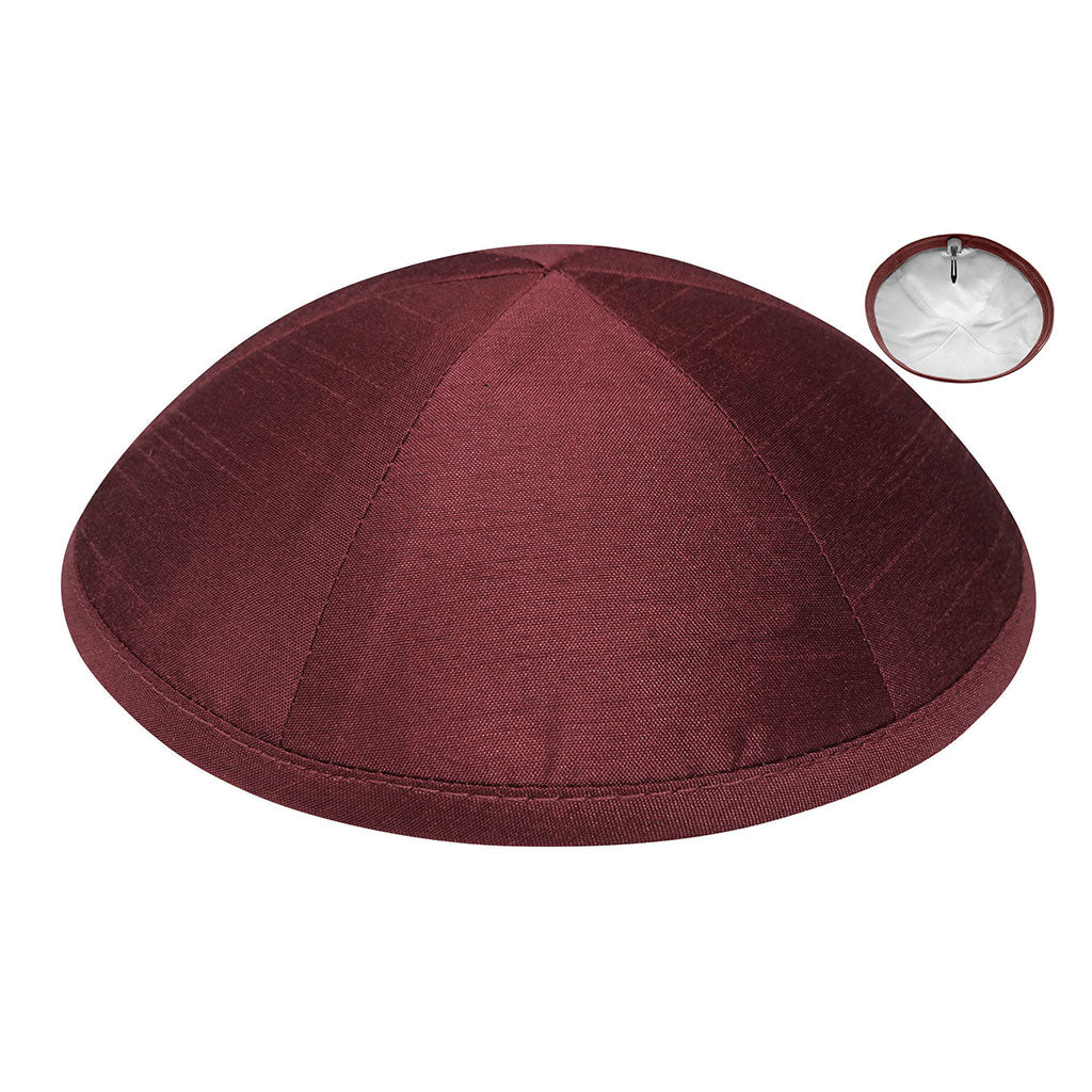 Raw Silk Skullcap